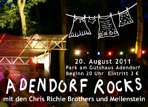 Adendorf rockt und zwar im Park