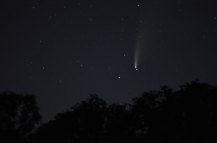 Neowise in Adendorf Fotografiert am 18.07.2020 / 23:57Uhr